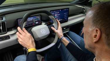 Volkswagen ID. Cross - steering wheel