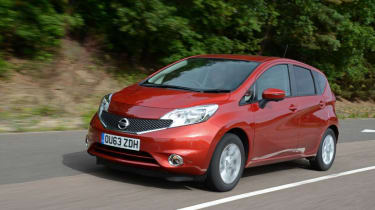 Used Nissan Note Mk2 - front action