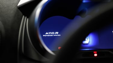 Alpine A110 R Fernando Alonso - dials