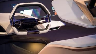 BMW HoloActive touch concept - steering wheel