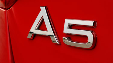 Audi A5 Coupe badge