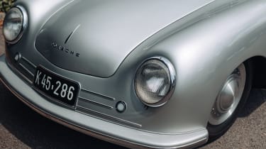 Porsche 356 nr1 front detail