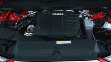 Audi A6 - engine bay