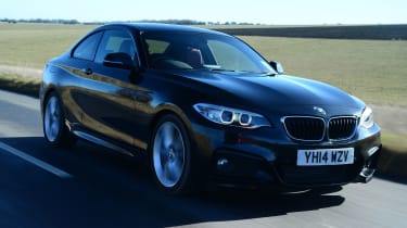 BMW 2 Series M Sport - front tracking