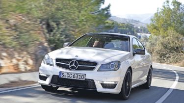 Mercedes C63 AMG Coupé front