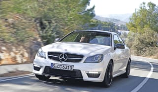 Mercedes C63 AMG Coupé front
