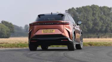 Lexus RZ - rear cornering