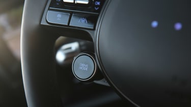 Hyundai Ioniq 6 - steering wheel detail