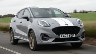 Ford Puma ST-Line X Gold Edition - front tracking