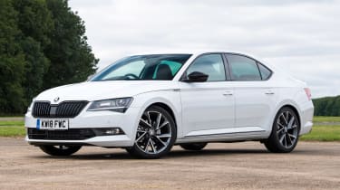 Used Skoda Superb - front static