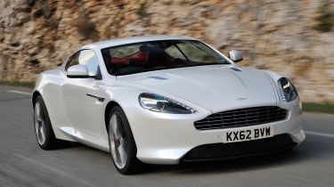 New Aston Martin DB9 front action