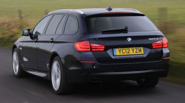 BMW 520d Touring rear tracking