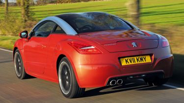 Peugeot RCZ rear tracking