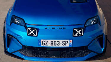 Alpine A290 - front detail