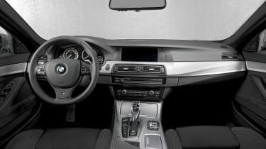 BMW M550d interior
