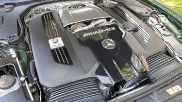 Mercedes-AMG SL 63 S E Performance - engine bay