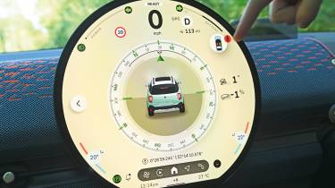 MINI Aceman SE Exclusive - screen