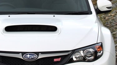 Subaru WRX STi hatchback grille