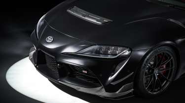 Toyota Supra A90 Final Edition (black) - front end 