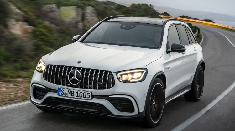 New 2019 Mercedes-AMG GLC 63 breaks cover at New York - pictures | Auto ...