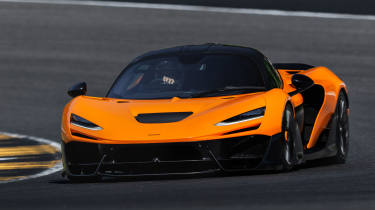 McLaren W1 - front cornering track