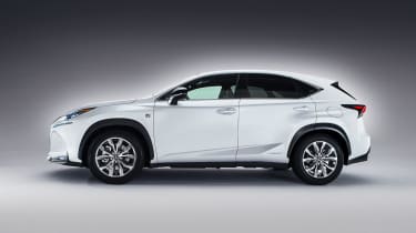 Lexus NX revealed side