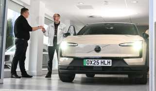 Volvo EX30 Extended Range RWD Plus long-term test - keys handover