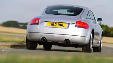 Audi TT (Mk1, 1999-2006) corner