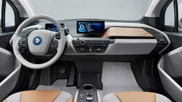 BMW i3 dashboard