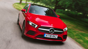 Mercedes A 250 AMG Line - front tracking