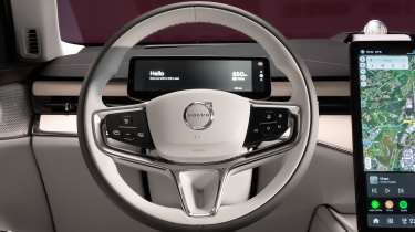 Volvo ES90 - steering wheel