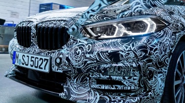 BMW 1 Series - prototype teaser front lights