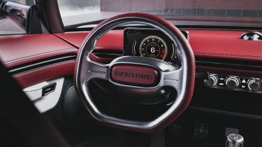 Bertone Runabout - steering wheel