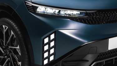Renault Megane facelift - front detail