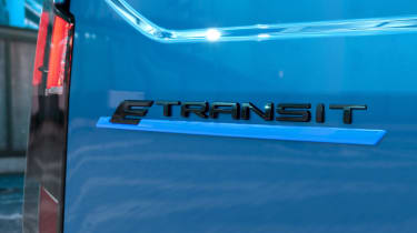 Ford E-Transit Courier - E-Transit badge