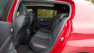 Peugeot 308 GTi rear seats