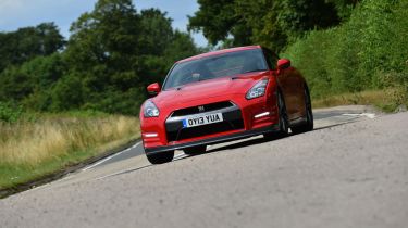 Nissan GT-R 2013 front action 