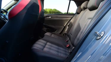 Volkswagen Golf GTI twin test - rear seats