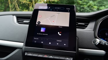 Renault ZOE - central touchscreen