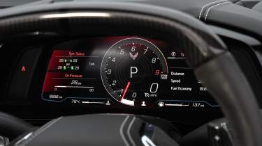 Chevrolet Corvette Z06 - dials