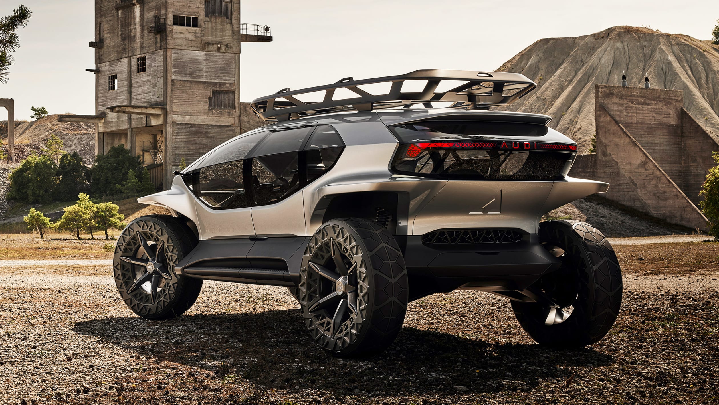 New Audi AI:TRAIL concept envisions all-electric off-roader - pictures ...