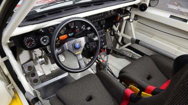 Audi Quattro Rally car - interior