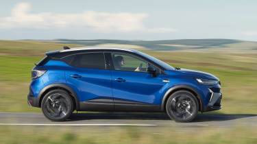 Renault Captur facelift UK - side