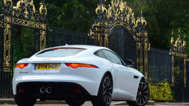 Jaguar F-Type Coupe V6 rear static