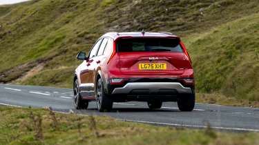 Kia Niro - rear cornering
