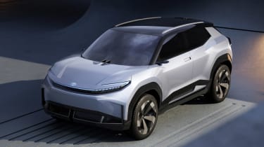 Toyota Small Urban SUV concept - front above