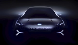 Kia Niro EV concept CES 2018 teaser front