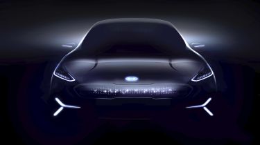 Kia Niro EV concept CES 2018 teaser front