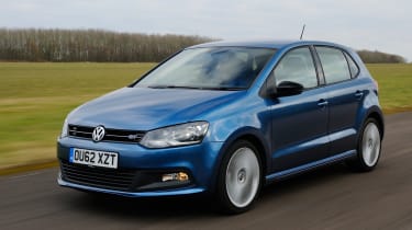 Volkswagen Polo BlueGT front tracking