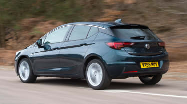 Vauxhall Astra - rear action